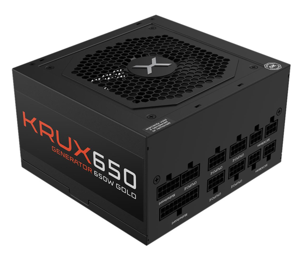 KRUX Generator 650W 80 Plus Gold - 1042931 - zdjęcie